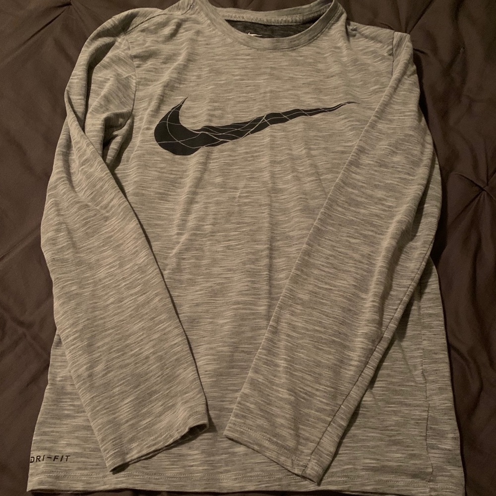Nike Dri Fit Athletic Cut Long Sleeve T-shirt